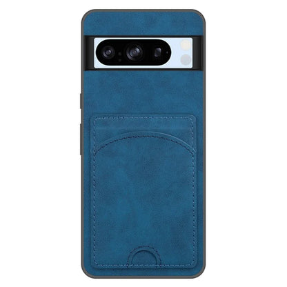 For Google Pixel 8 Pro Case PU Leather Kickstand Card Slots Back Cover