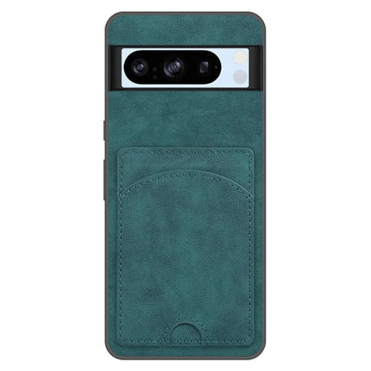 For Google Pixel 8 Pro Case PU Leather Kickstand Card Slots Back Cover