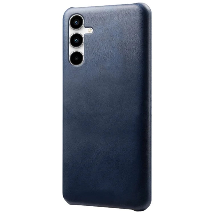 For Samsung Galaxy A15 5G Case Calf Texture PU Leather + PC Hard Phone Cover