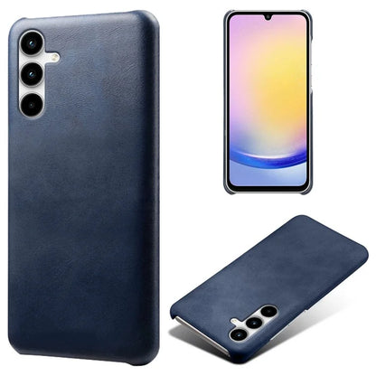 For Samsung Galaxy A15 5G Case Calf Texture PU Leather + PC Hard Phone Cover