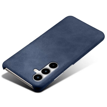 For Samsung Galaxy A15 5G Case Calf Texture PU Leather + PC Hard Phone Cover