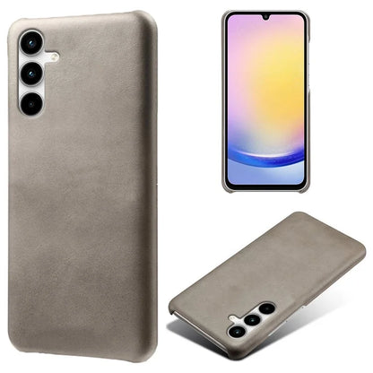 For Samsung Galaxy A15 5G Case Calf Texture PU Leather + PC Hard Phone Cover