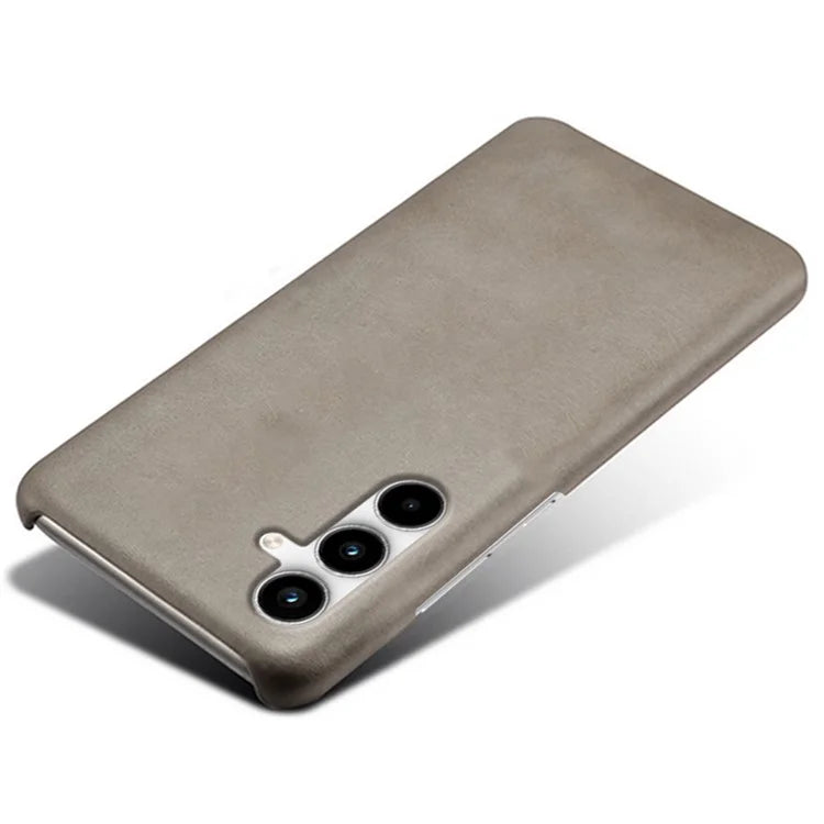 For Samsung Galaxy A15 5G Case Calf Texture PU Leather + PC Hard Phone Cover