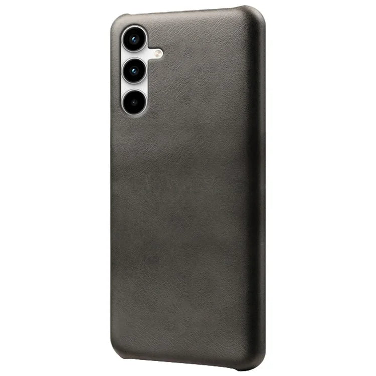 For Samsung Galaxy A15 5G Case Calf Texture PU Leather + PC Hard Phone Cover