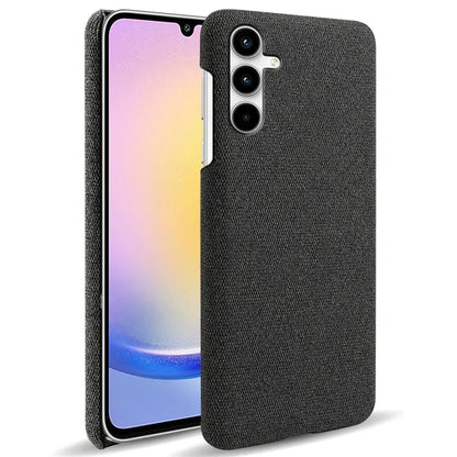 For Samsung Galaxy A25 5G (Global) (161.0 x 76.5 x 8.3mm) Case Cloth+PC Protective Phone Cover
