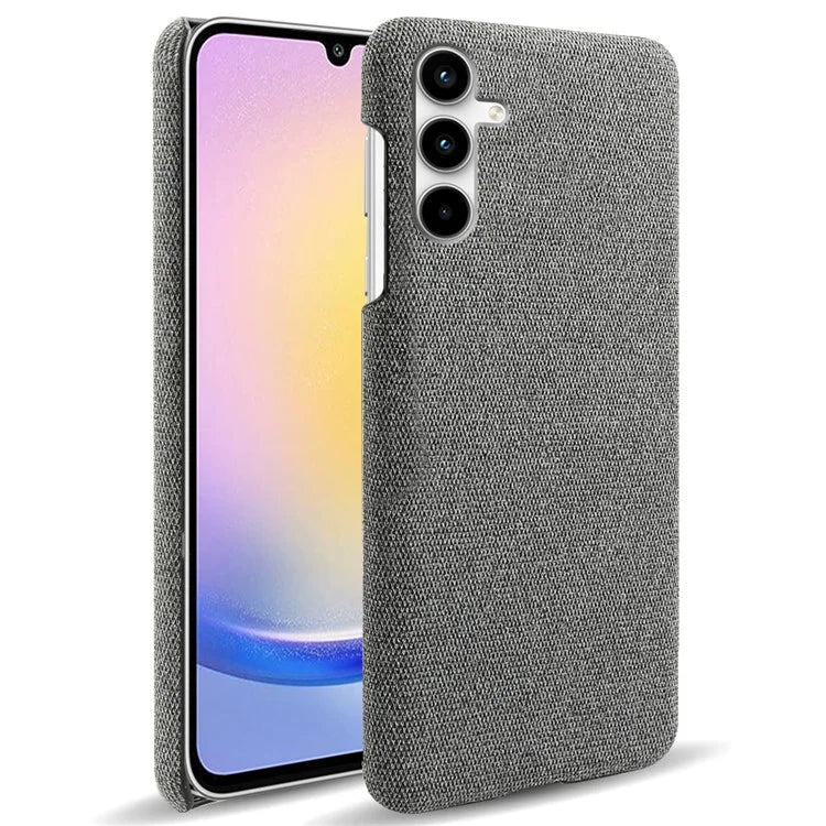 For Samsung Galaxy A25 5G (Global) (161.0 x 76.5 x 8.3mm) Case Cloth+PC Protective Phone Cover