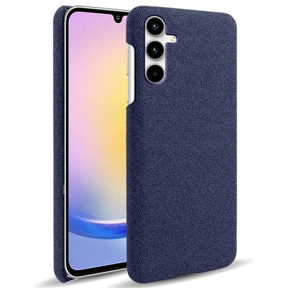 For Samsung Galaxy A25 5G (Global) (161.0 x 76.5 x 8.3mm) Case Cloth+PC Protective Phone Cover