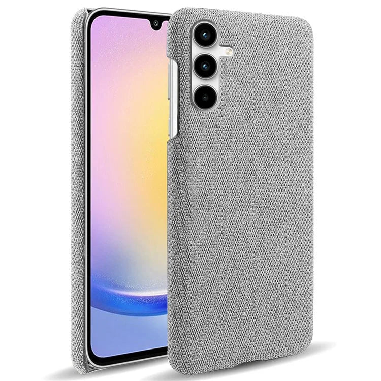 For Samsung Galaxy A25 5G (Global) (161.0 x 76.5 x 8.3mm) Case Cloth+PC Protective Phone Cover