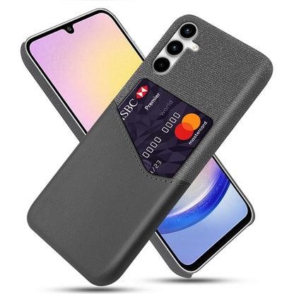 For Samsung Galaxy A25 5G (Global) (161.0 x 76.5 x 8.3mm) Case Card Slot Hard PC Phone Cover