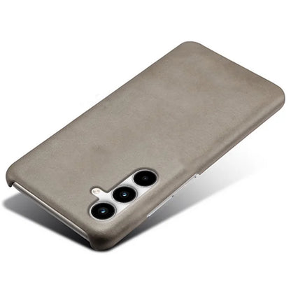 For Samsung Galaxy A25 5G (Global) (161.0 x 76.5 x 8.3mm) Case Leather Coated PC Calf Texture Back Phone Cover