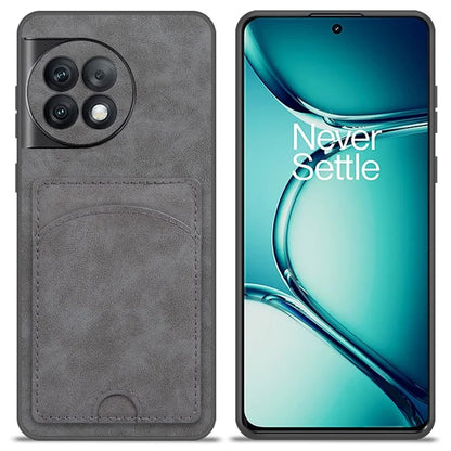For OnePlus Ace 2 Pro 5G Case PU Leather Shockproof Back Cover with Card Holder Kickstand