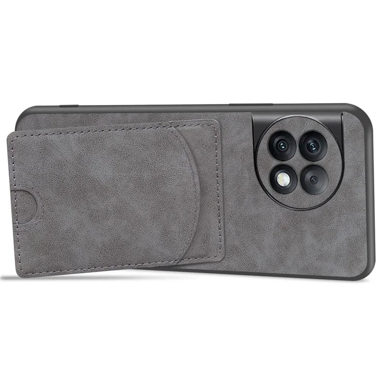 For OnePlus Ace 2 Pro 5G Case PU Leather Shockproof Back Cover with Card Holder Kickstand