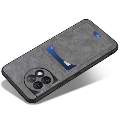 For OnePlus Ace 2 Pro 5G Case PU Leather Shockproof Back Cover with Card Holder Kickstand