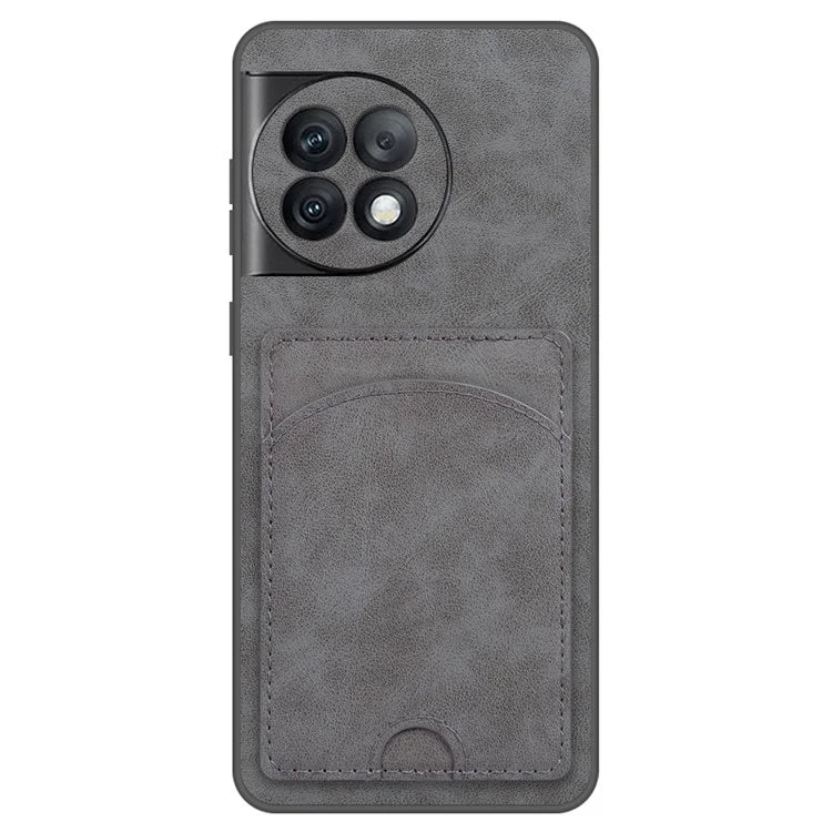 For OnePlus Ace 2 Pro 5G Case PU Leather Shockproof Back Cover with Card Holder Kickstand