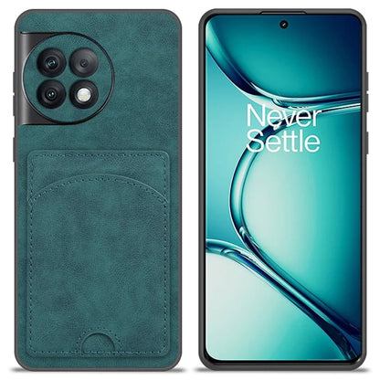 For OnePlus Ace 2 Pro 5G Case PU Leather Shockproof Back Cover with Card Holder Kickstand