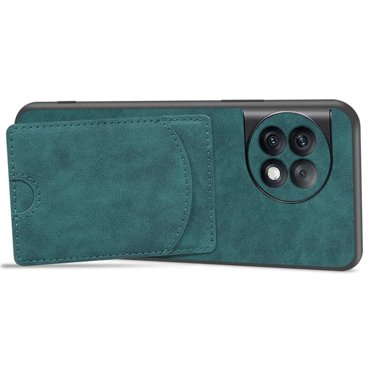 For OnePlus Ace 2 Pro 5G Case PU Leather Shockproof Back Cover with Card Holder Kickstand