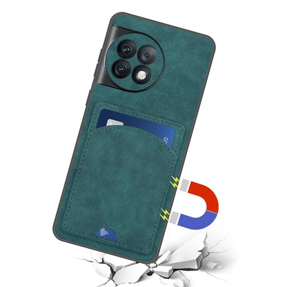 For OnePlus Ace 2 Pro 5G Case PU Leather Shockproof Back Cover with Card Holder Kickstand