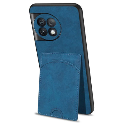 For OnePlus Ace 2 Pro 5G Case PU Leather Shockproof Back Cover with Card Holder Kickstand