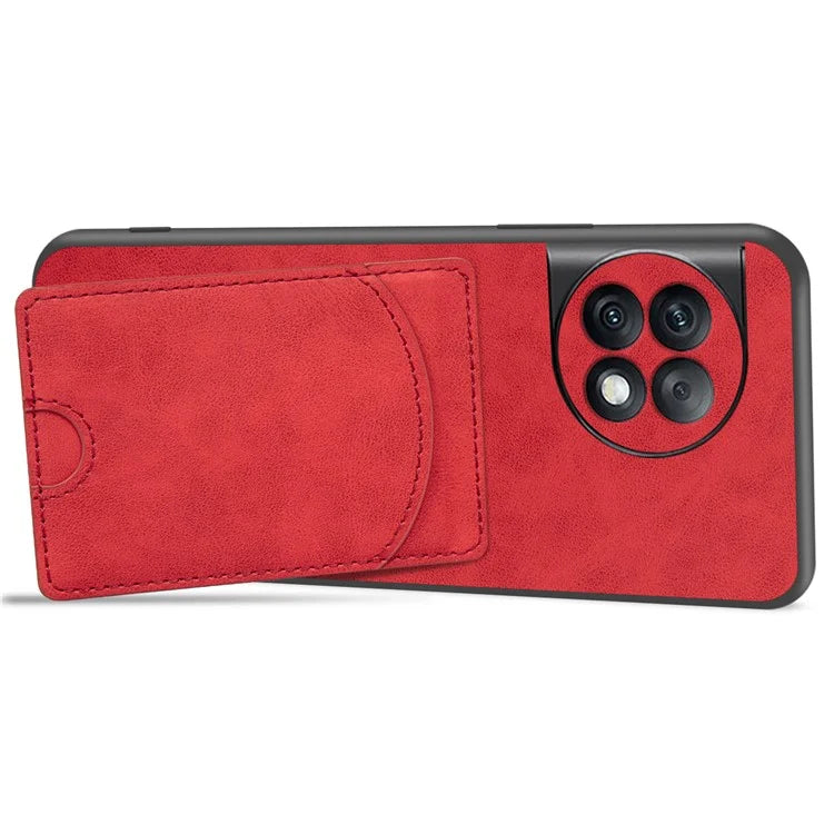 For OnePlus Ace 2 Pro 5G Case PU Leather Shockproof Back Cover with Card Holder Kickstand