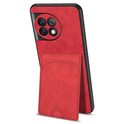 For OnePlus Ace 2 Pro 5G Case PU Leather Shockproof Back Cover with Card Holder Kickstand