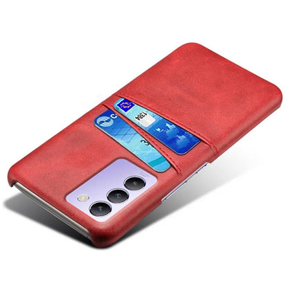 For vivo Y100 5G (Indonesia) / Y200e 5G Case Card Holders Leather+PC Slim Fit Phone Cover