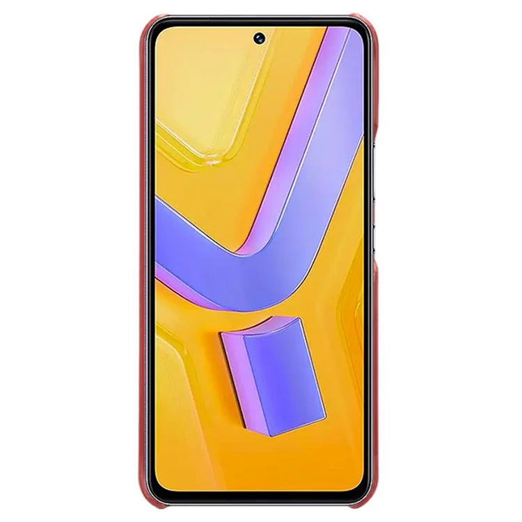 For vivo Y100 5G (Indonesia) / Y200e 5G Case Card Holders Leather+PC Slim Fit Phone Cover