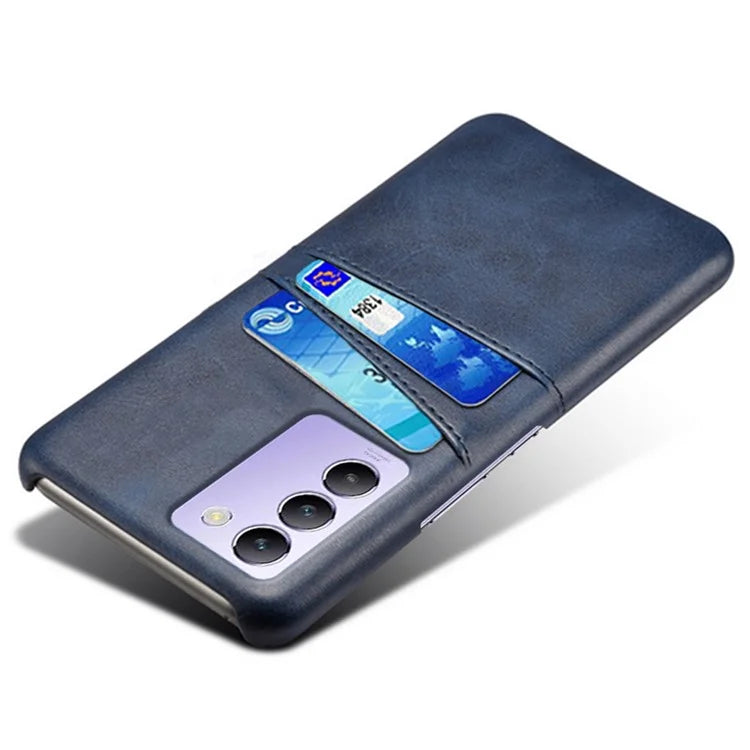 For vivo Y100 5G (Indonesia) / Y200e 5G Case Card Holders Leather+PC Slim Fit Phone Cover