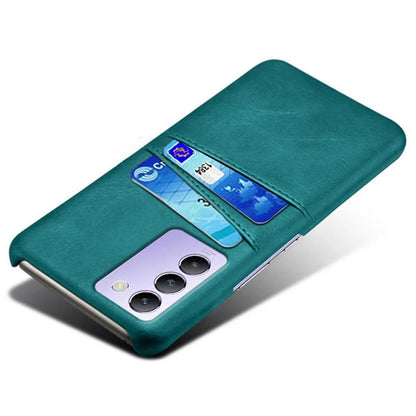 For vivo Y100 5G (Indonesia) / Y200e 5G Case Card Holders Leather+PC Slim Fit Phone Cover