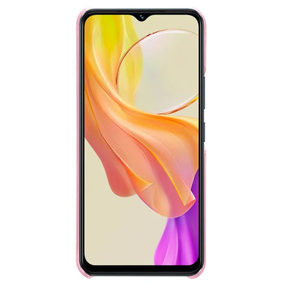 For vivo Y03 Case Card Holders Drop-proof Leather+PC Phone Cover