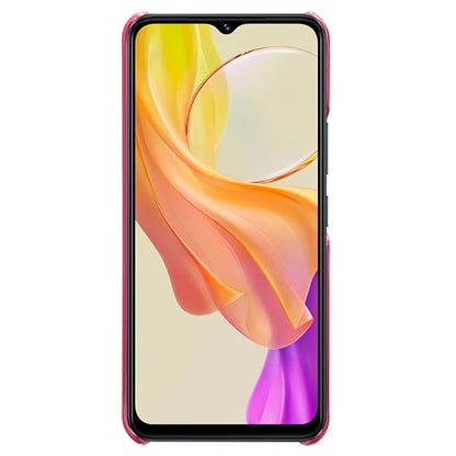 For vivo Y03 Case Card Holders Drop-proof Leather+PC Phone Cover