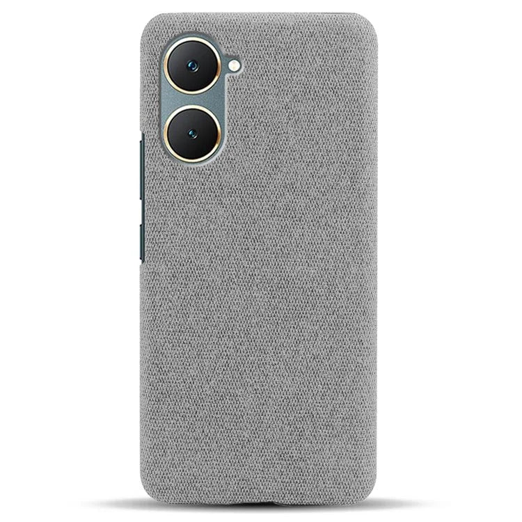 For vivo Y03 Case Drop Protection Cloth+PC Phone Shell