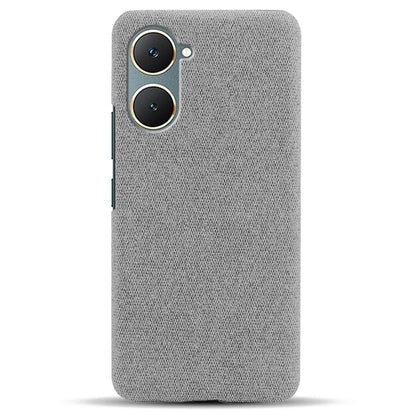 For vivo Y03 Case Drop Protection Cloth+PC Phone Shell