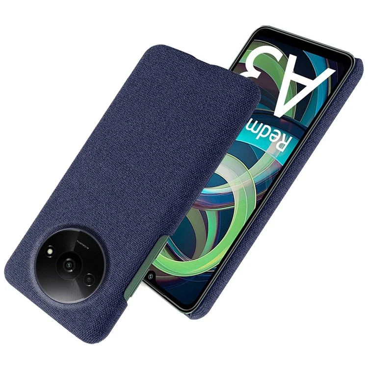 For Xiaomi Redmi A3 / Poco C61 4G Cell Phone Case Cloth+PC Drop-resistant Cover