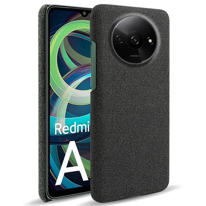 For Xiaomi Redmi A3 / Poco C61 4G Cell Phone Case Cloth+PC Drop-resistant Cover
