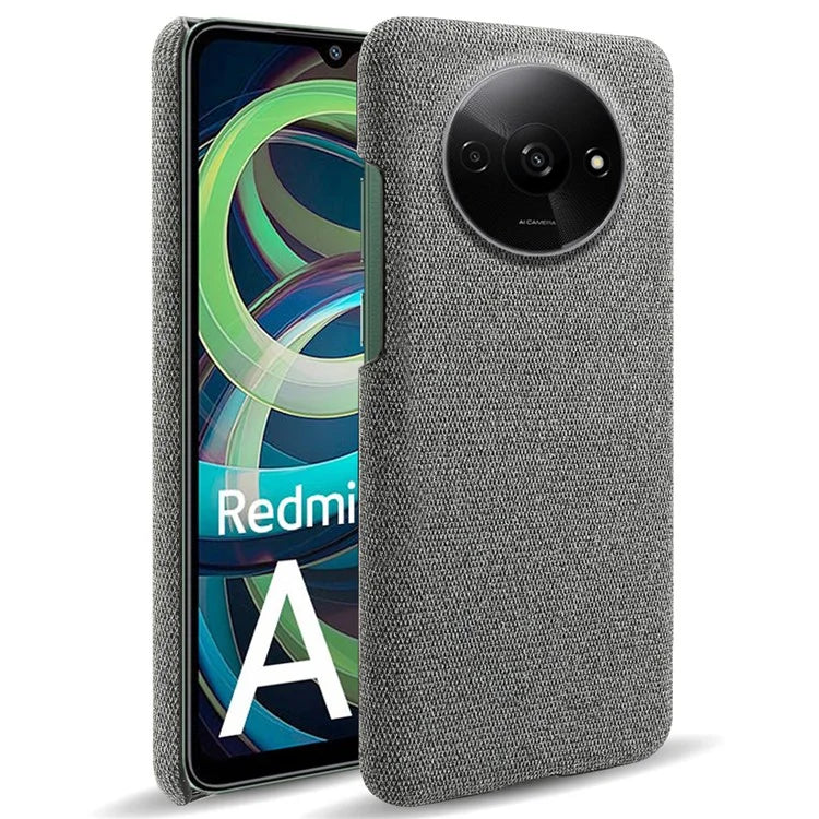 For Xiaomi Redmi A3 / Poco C61 4G Cell Phone Case Cloth+PC Drop-resistant Cover