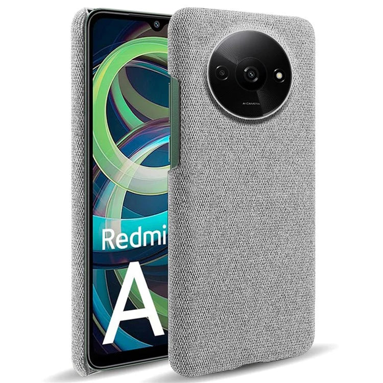 For Xiaomi Redmi A3 / Poco C61 4G Cell Phone Case Cloth+PC Drop-resistant Cover