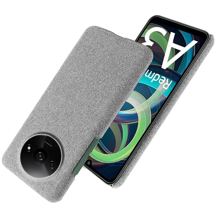 For Xiaomi Redmi A3 / Poco C61 4G Cell Phone Case Cloth+PC Drop-resistant Cover