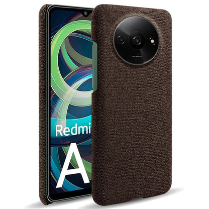 For Xiaomi Redmi A3 / Poco C61 4G Cell Phone Case Cloth+PC Drop-resistant Cover
