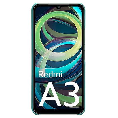For Xiaomi Redmi A3 / Poco C61 4G Case Card Slots PU Leather Coated PC Hard Phone Cover