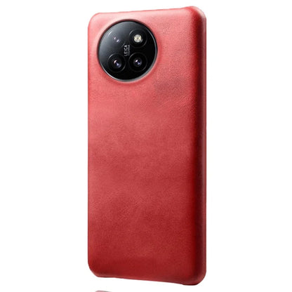 For Xiaomi Civi 4 Pro 5G / 14 Civi 5G Case Leather Coated Hard PC Calf Texture Shockproof Phone Cover