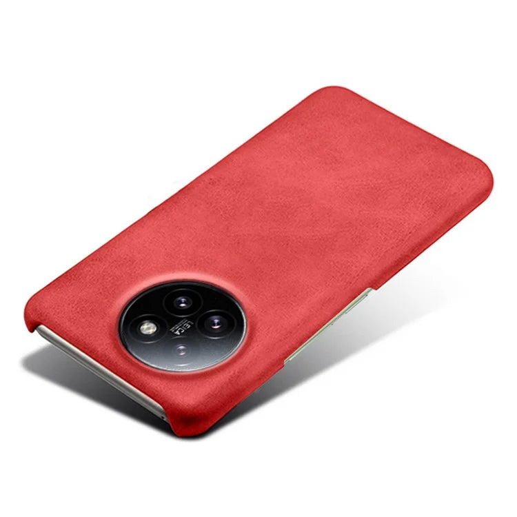 For Xiaomi Civi 4 Pro 5G / 14 Civi 5G Case Leather Coated Hard PC Calf Texture Shockproof Phone Cover