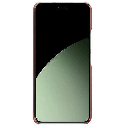 For Xiaomi Civi 4 Pro 5G / 14 Civi 5G Case Leather Coated Hard PC Calf Texture Shockproof Phone Cover