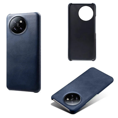 For Xiaomi Civi 4 Pro 5G / 14 Civi 5G Case Leather Coated Hard PC Calf Texture Shockproof Phone Cover