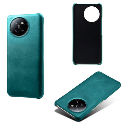 For Xiaomi Civi 4 Pro 5G / 14 Civi 5G Case Leather Coated Hard PC Calf Texture Shockproof Phone Cover