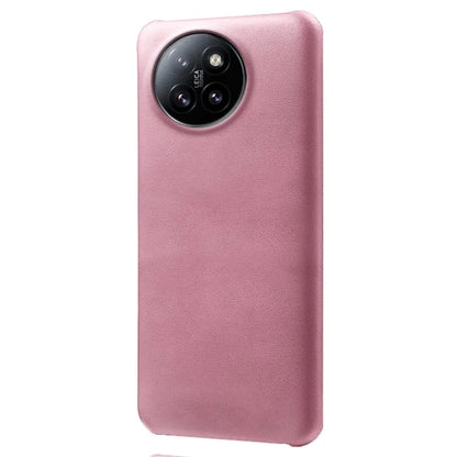 For Xiaomi Civi 4 Pro 5G / 14 Civi 5G Case Leather Coated Hard PC Calf Texture Shockproof Phone Cover