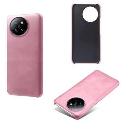 For Xiaomi Civi 4 Pro 5G / 14 Civi 5G Case Leather Coated Hard PC Calf Texture Shockproof Phone Cover