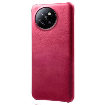 For Xiaomi Civi 4 Pro 5G / 14 Civi 5G Case Leather Coated Hard PC Calf Texture Shockproof Phone Cover