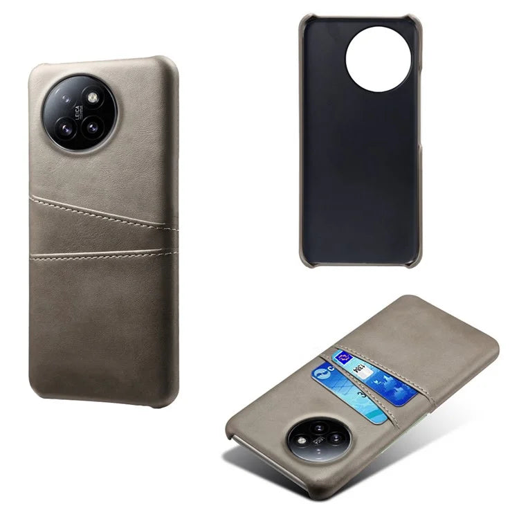 For Xiaomi Civi 4 Pro 5G / 14 Civi 5G Case Bump Proof Leather+PC Phone Cover with Card Slots