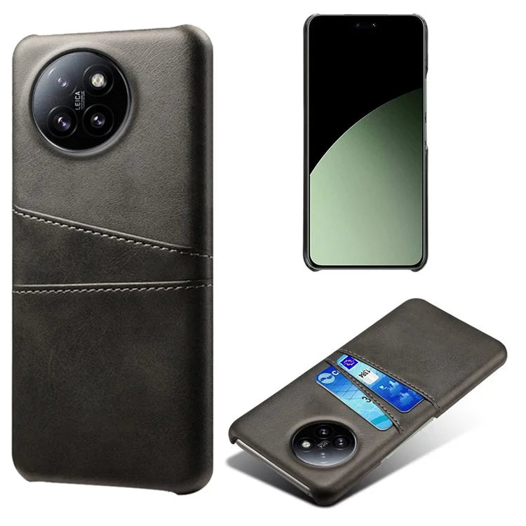 For Xiaomi Civi 4 Pro 5G / 14 Civi 5G Case Bump Proof Leather+PC Phone Cover with Card Slots