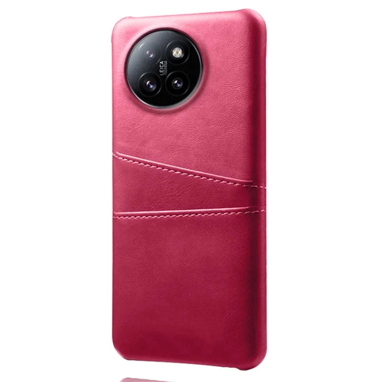 For Xiaomi Civi 4 Pro 5G / 14 Civi 5G Case Bump Proof Leather+PC Phone Cover with Card Slots